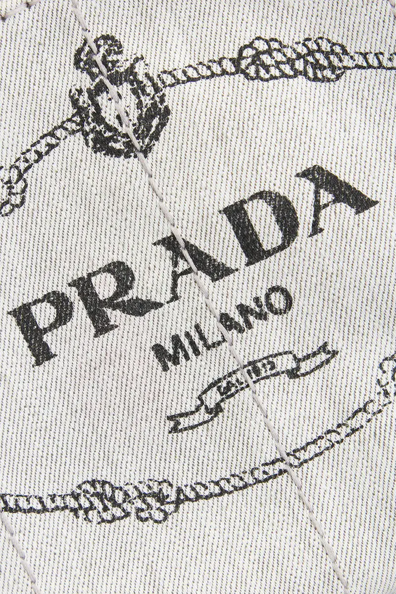 Prada Prada Canapa Tote Bag | Thumbnail 6 Prada Prada Canapa Tote Bag | Thumbnail 6