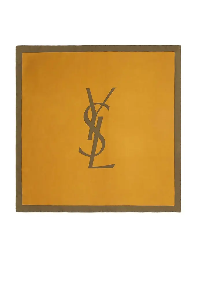 Saint Laurent YSL Carre Scarf | Thumbnail 1 Saint Laurent YSL Carre Scarf | Thumbnail 1