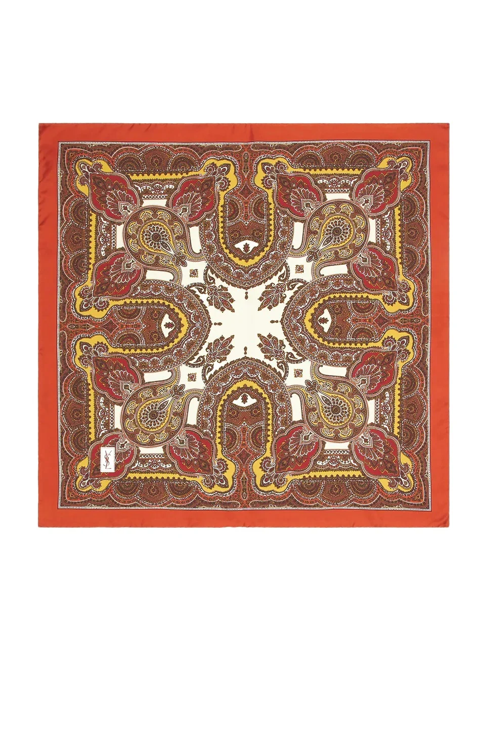 Vintage Paisley Carre Scarf