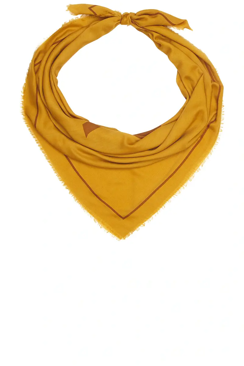 Saint Laurent YSL Grand Carre Scarf | Thumbnail 2 Saint Laurent YSL Grand Carre Scarf | Thumbnail 2