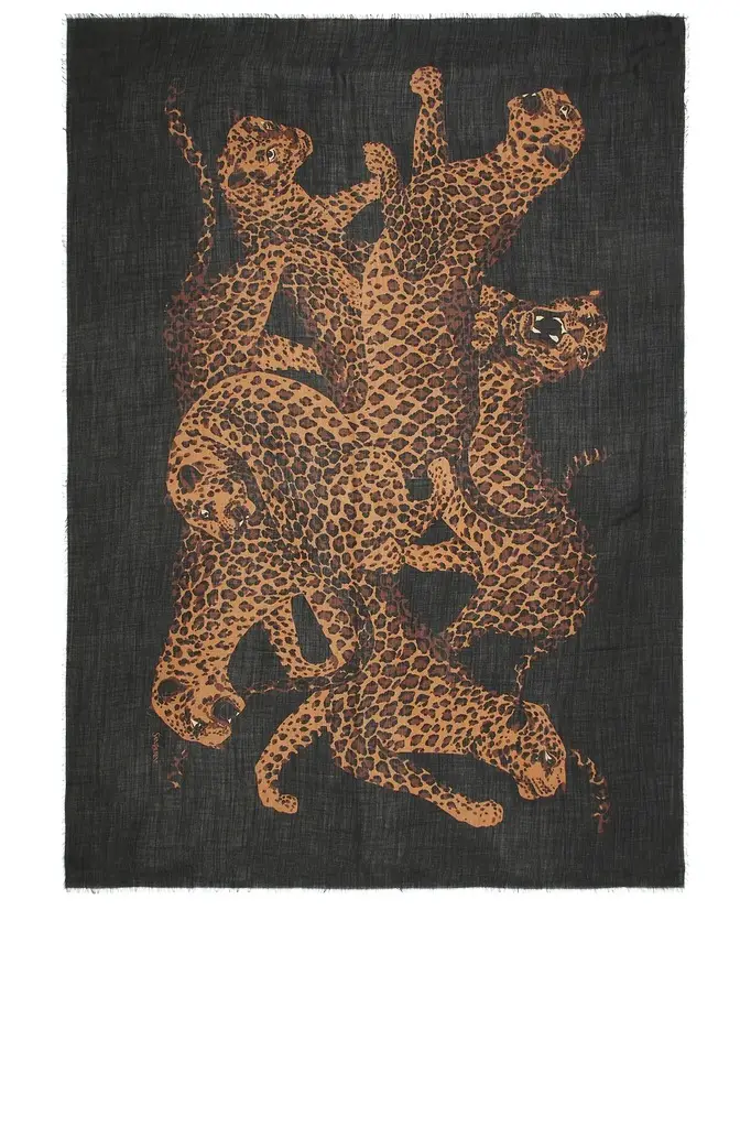 Leopard Stole Scarf Leopard Stole Scarf
