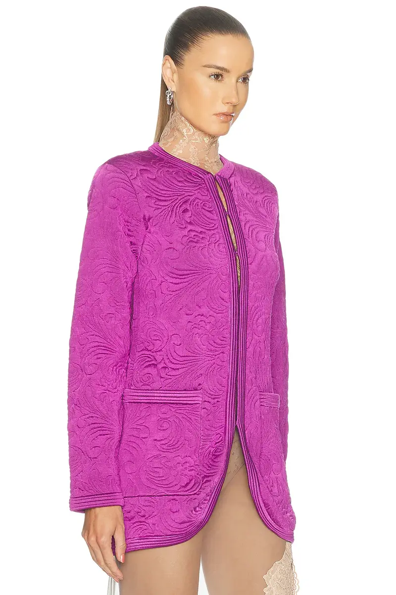 Valentino Stretch Viscose Cardigan | Thumbnail 2 Valentino Stretch Viscose Cardigan | Thumbnail 2