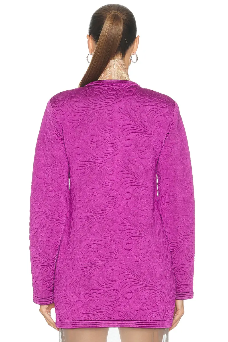 Valentino Stretch Viscose Cardigan | Thumbnail 3 Valentino Stretch Viscose Cardigan | Thumbnail 3