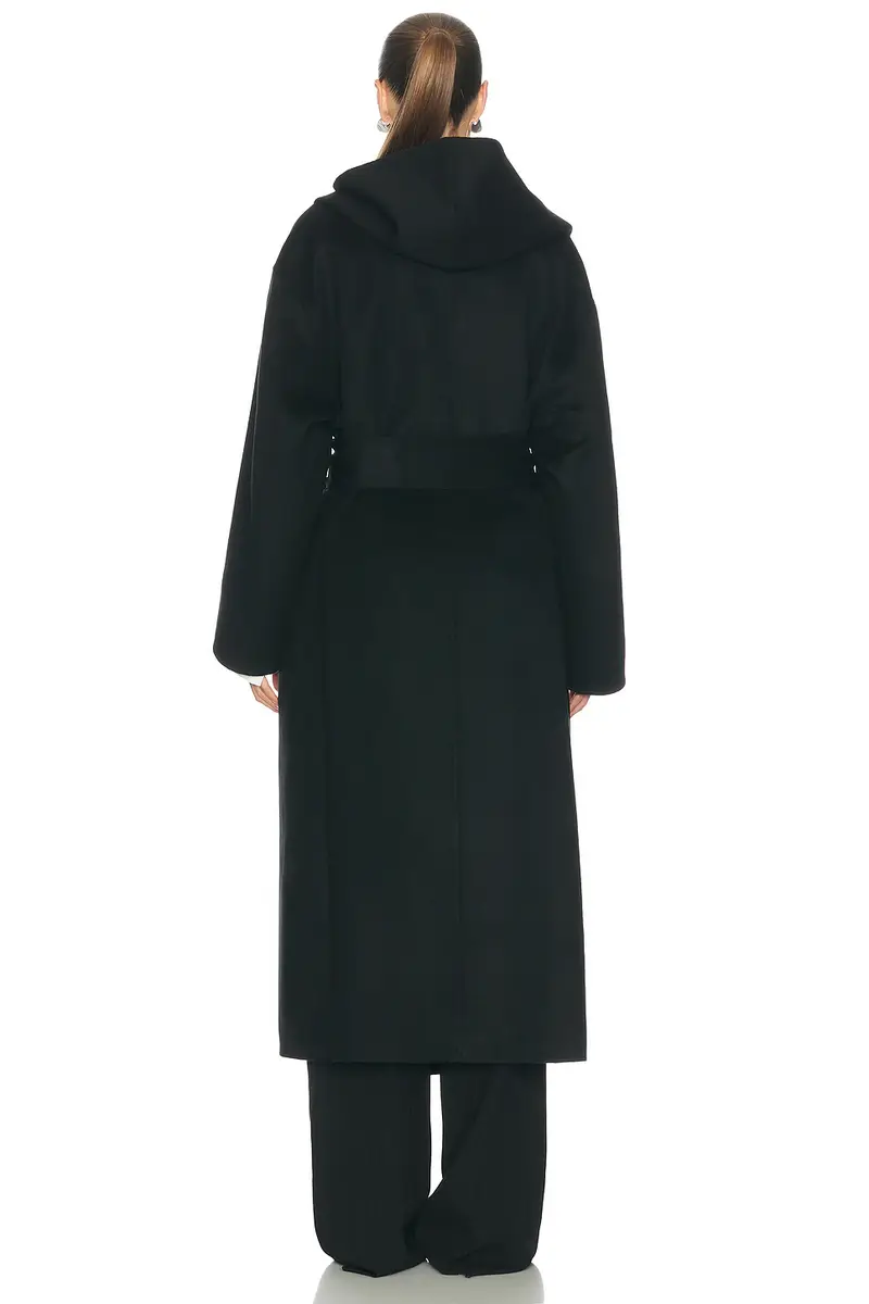 TOTEME Hoodie Belted Coat | Thumbnail 5 TOTEME Hoodie Belted Coat | Thumbnail 5