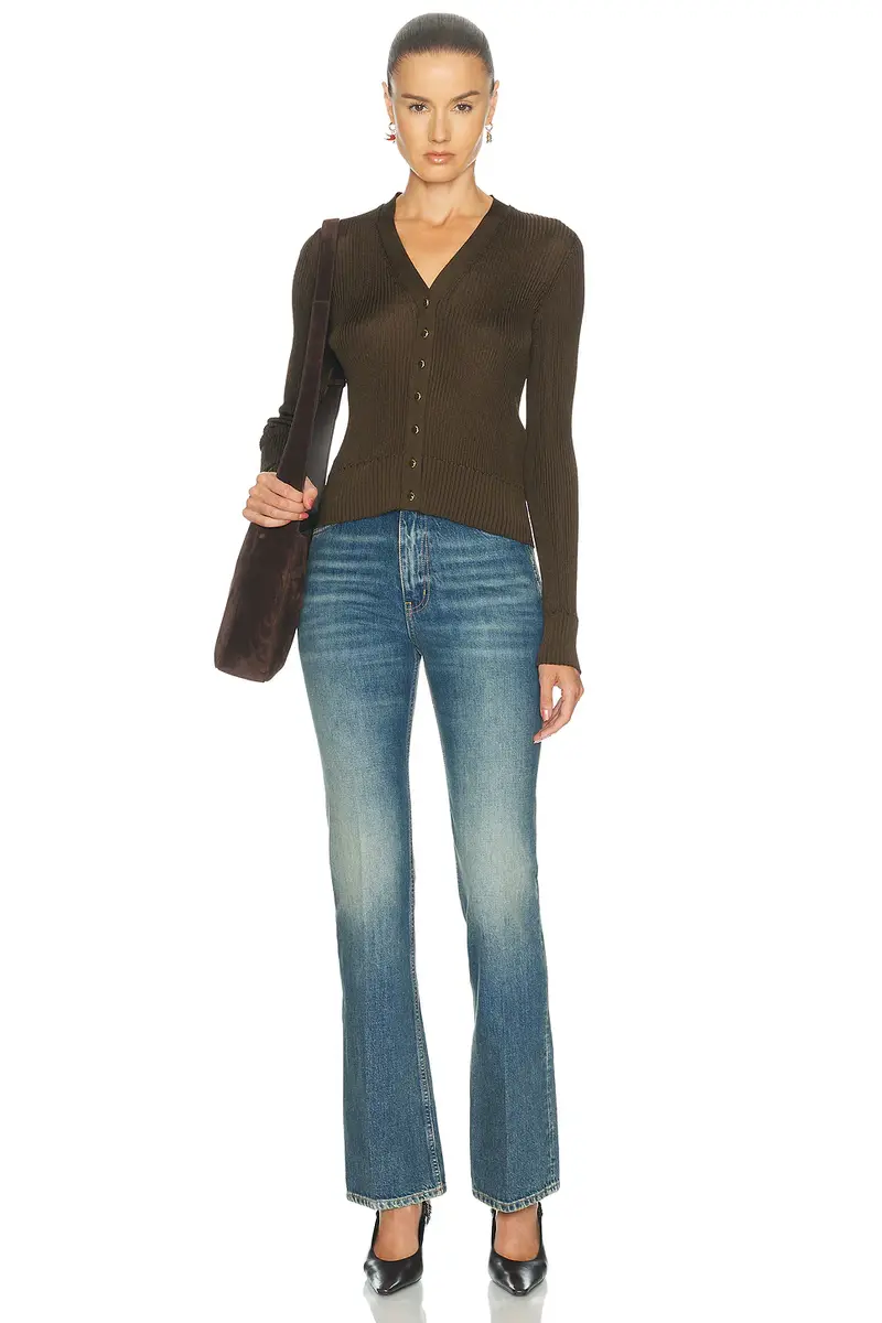 Saint Laurent Knit Cardigan | Thumbnail 4 Saint Laurent Knit Cardigan | Thumbnail 4
