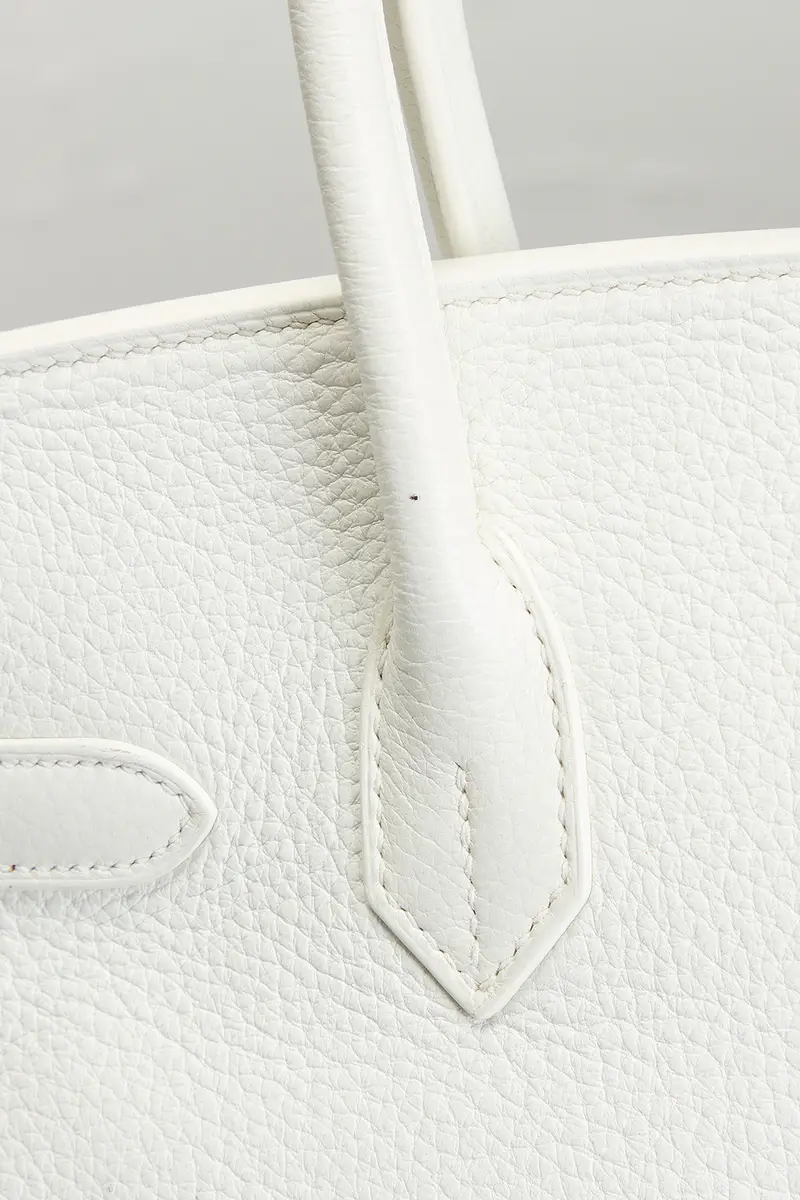 HERMÈS Hermes Taurillon Clemence Birkin 30 Retourne Handbag | Thumbnail 8