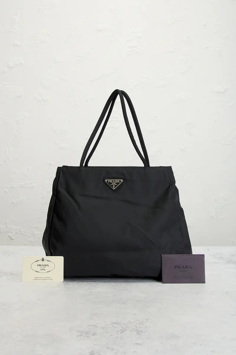 Prada Prada Tessuto Tote Bag | Thumbnail 9 Prada Prada Tessuto Tote Bag | Thumbnail 9