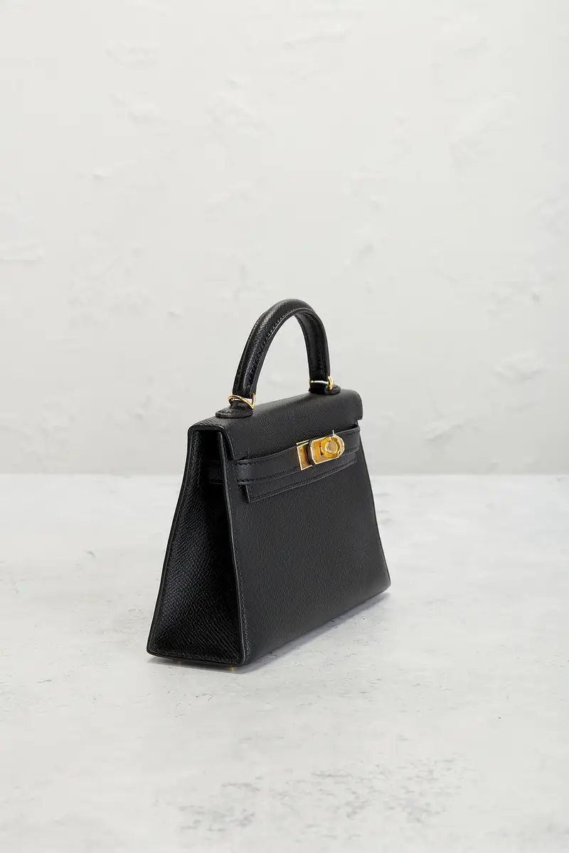 HERMÈS Hermes Epsom Kelly 20 Handbag | Thumbnail 4 HERMÈS Hermes Epsom Kelly 20 Handbag | Thumbnail 4