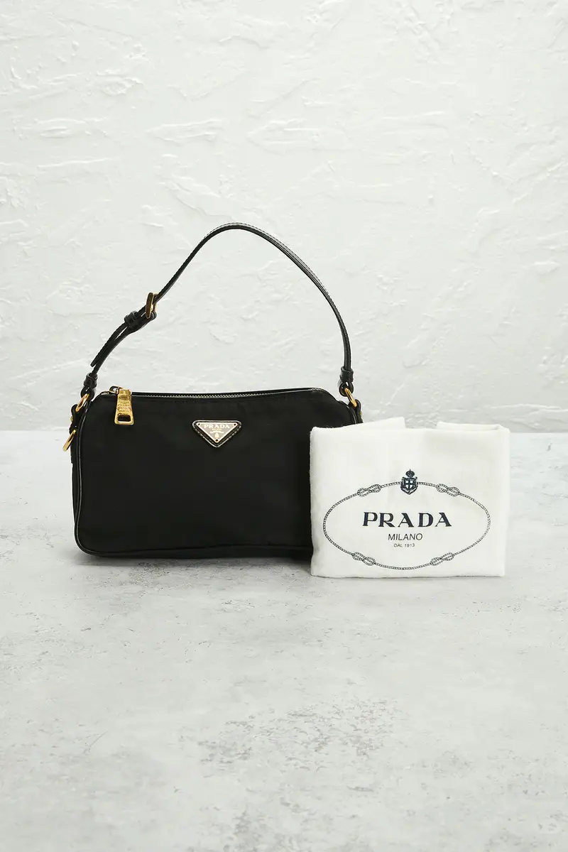 Prada Prada Tessuto Pouch | Thumbnail 9 Prada Prada Tessuto Pouch | Thumbnail 9