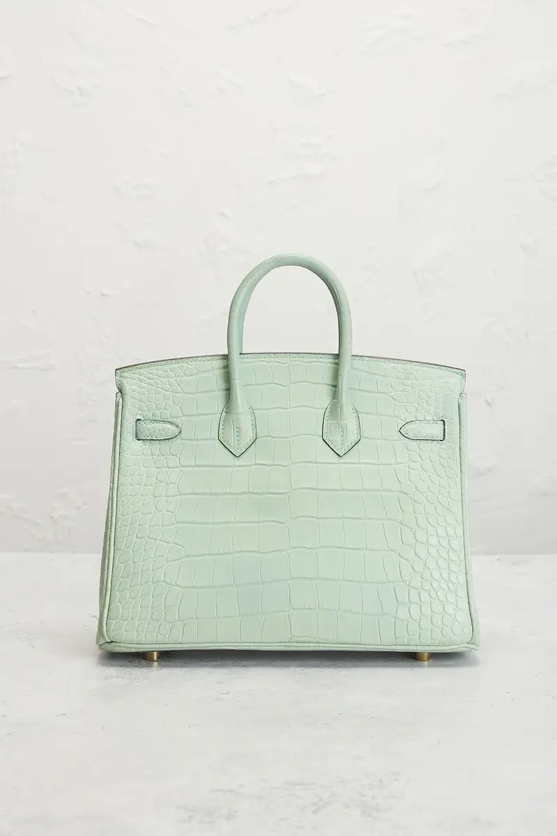 HERMÈS Hermes Matte Alligator Birkin 25 Handbag | Thumbnail 3 HERMÈS Hermes Matte Alligator Birkin 25 Handbag | Thumbnail 3
