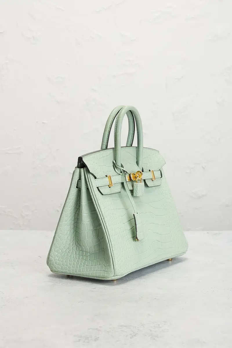 HERMÈS Hermes Matte Alligator Birkin 25 Handbag | Thumbnail 4 HERMÈS Hermes Matte Alligator Birkin 25 Handbag | Thumbnail 4