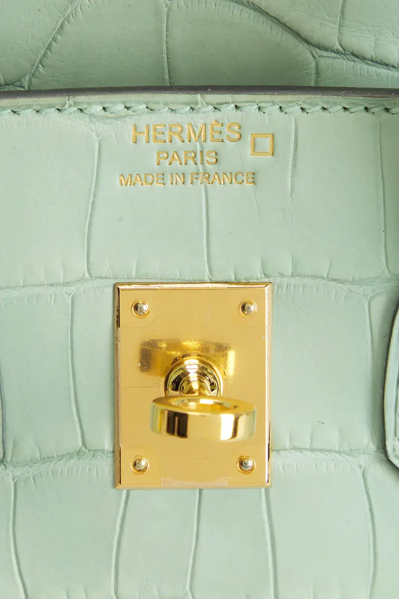 HERMÈS Hermes Matte Alligator Birkin 25 Handbag | Thumbnail 5 HERMÈS Hermes Matte Alligator Birkin 25 Handbag | Thumbnail 5