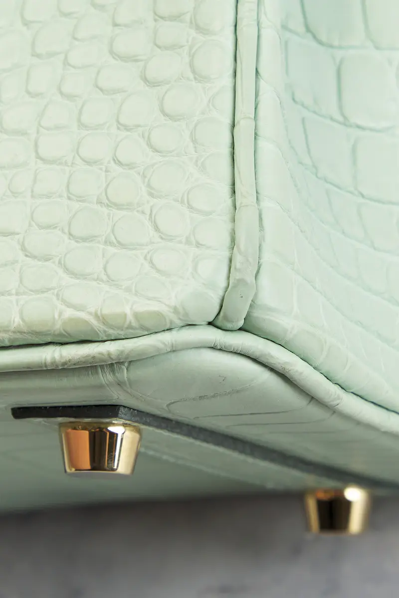 HERMÈS Hermes Matte Alligator Birkin 25 Handbag | Thumbnail 7 HERMÈS Hermes Matte Alligator Birkin 25 Handbag | Thumbnail 7
