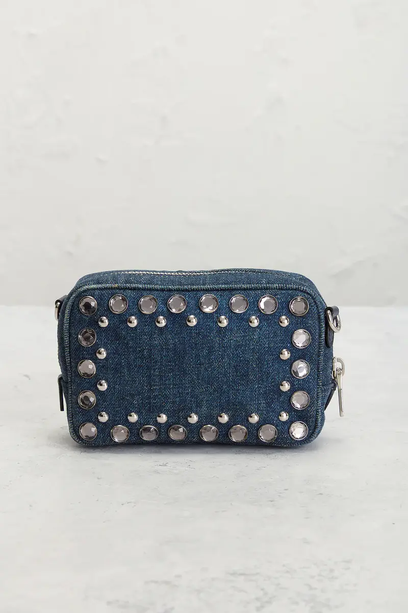 Prada Prada Denim Bijoux Camera Bag | Thumbnail 3 Prada Prada Denim Bijoux Camera Bag | Thumbnail 3
