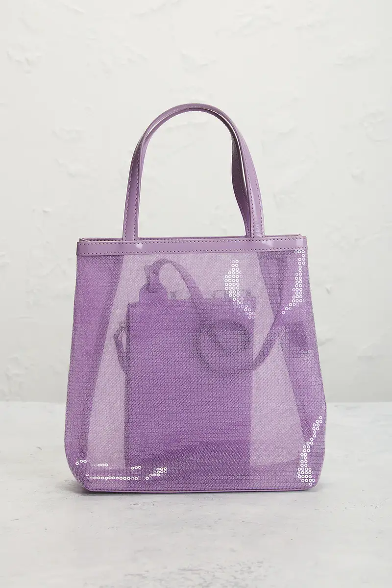 Prada Prada Rete Paillettes Tote Bag | Thumbnail 3 Prada Prada Rete Paillettes Tote Bag | Thumbnail 3