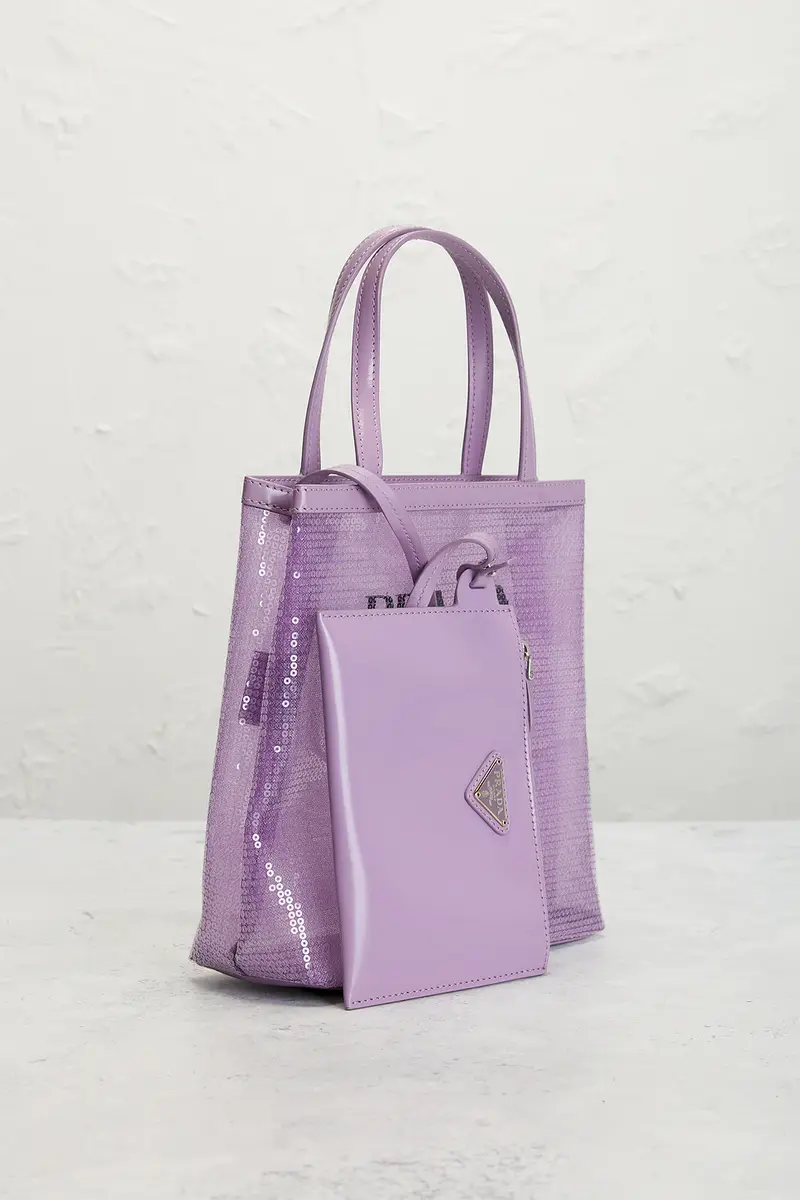 Prada Prada Rete Paillettes Tote Bag | Thumbnail 4 Prada Prada Rete Paillettes Tote Bag | Thumbnail 4