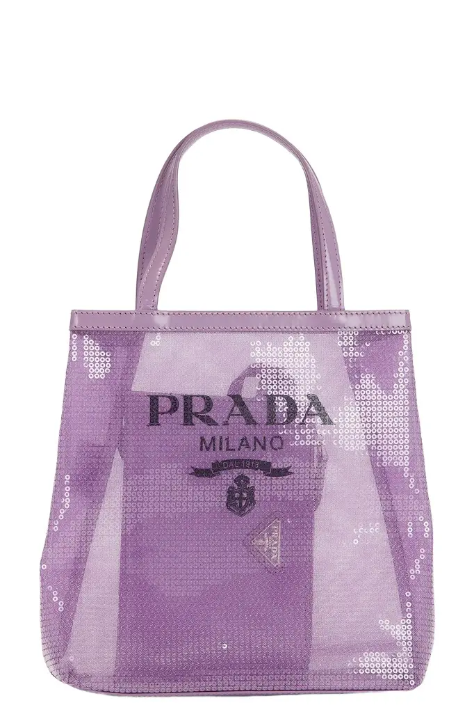 Prada Rete Paillettes Tote Bag Prada Rete Paillettes Tote Bag