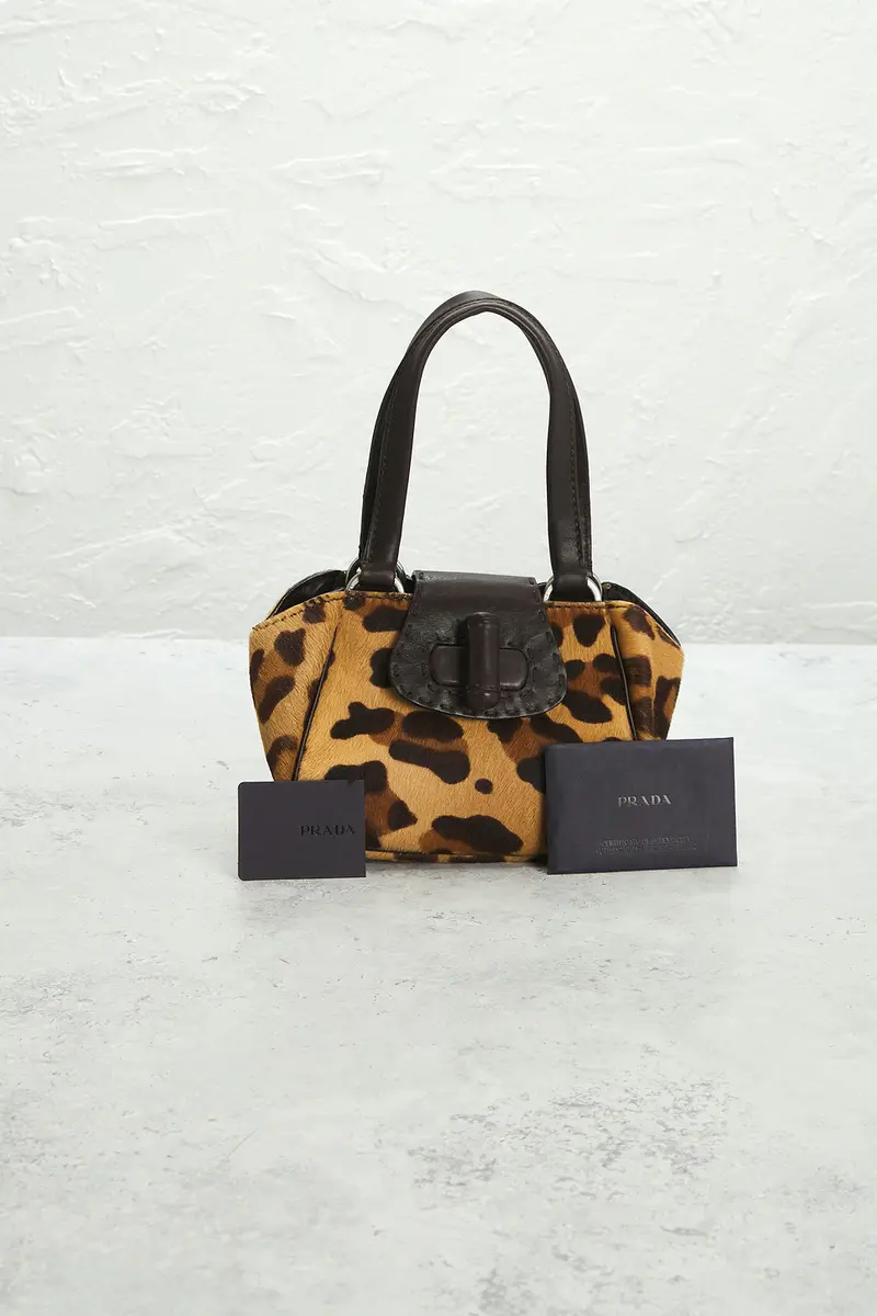 Prada Prada Pony Hair Mini Handbag | Thumbnail 9 Prada Prada Pony Hair Mini Handbag | Thumbnail 9