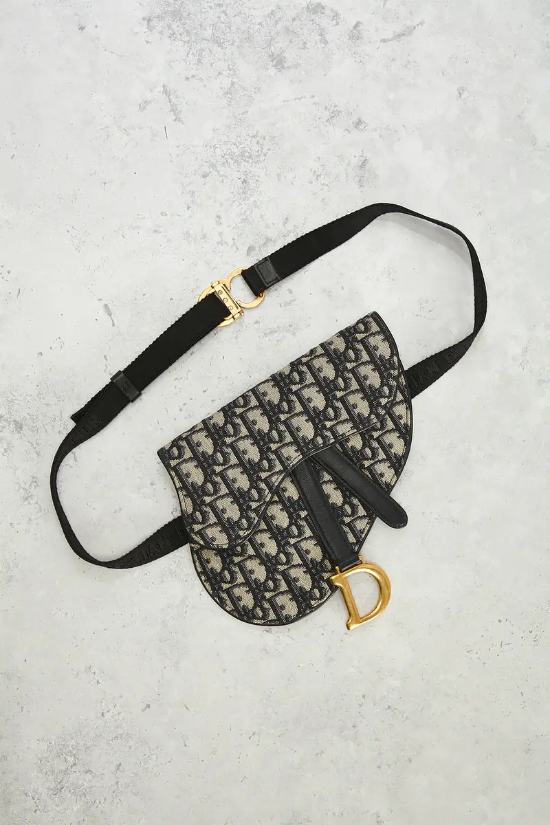 Dior Dior Oblique Saddle Belt Bag | Thumbnail 2 Dior Dior Oblique Saddle Belt Bag | Thumbnail 2