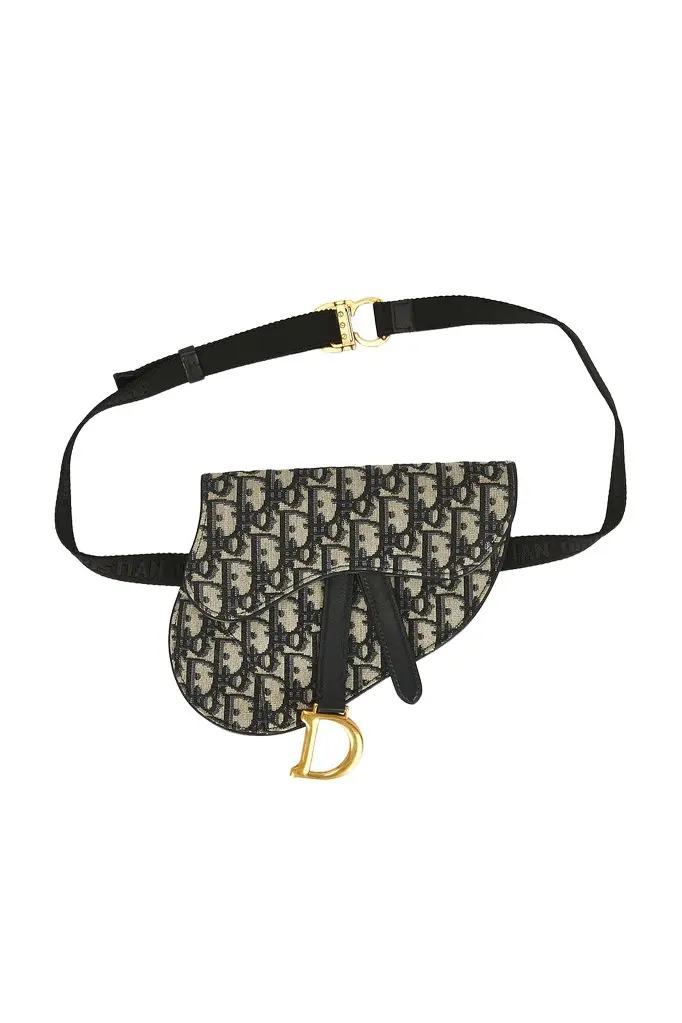 Dior Oblique Saddle Belt Bag