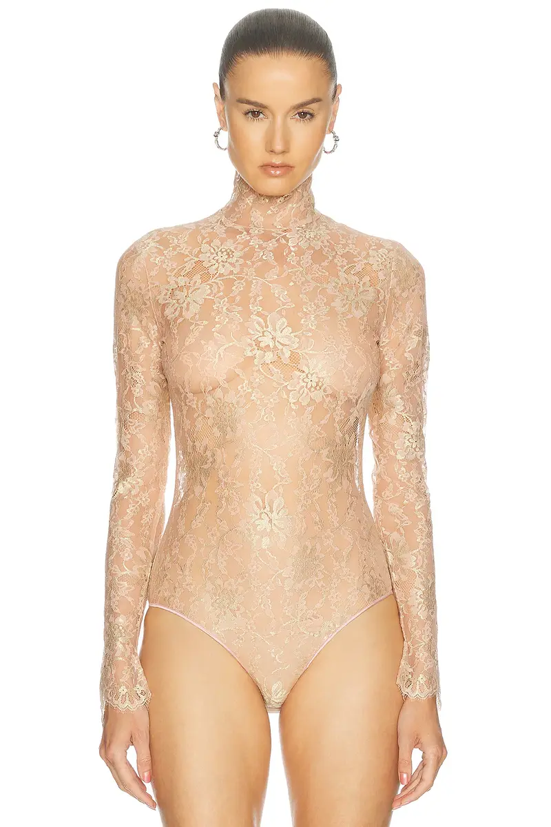 Valentino Tulle Bodysuit | Thumbnail 2 Valentino Tulle Bodysuit | Thumbnail 2