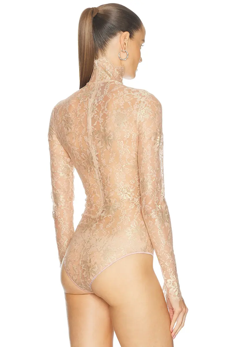 Valentino Tulle Bodysuit | Thumbnail 4 Valentino Tulle Bodysuit | Thumbnail 4