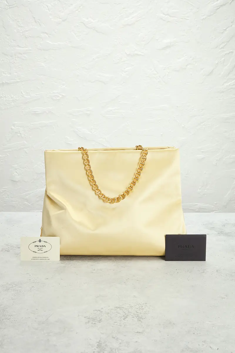 Prada Prada Satin Tote Bag | Thumbnail 10 Prada Prada Satin Tote Bag | Thumbnail 10