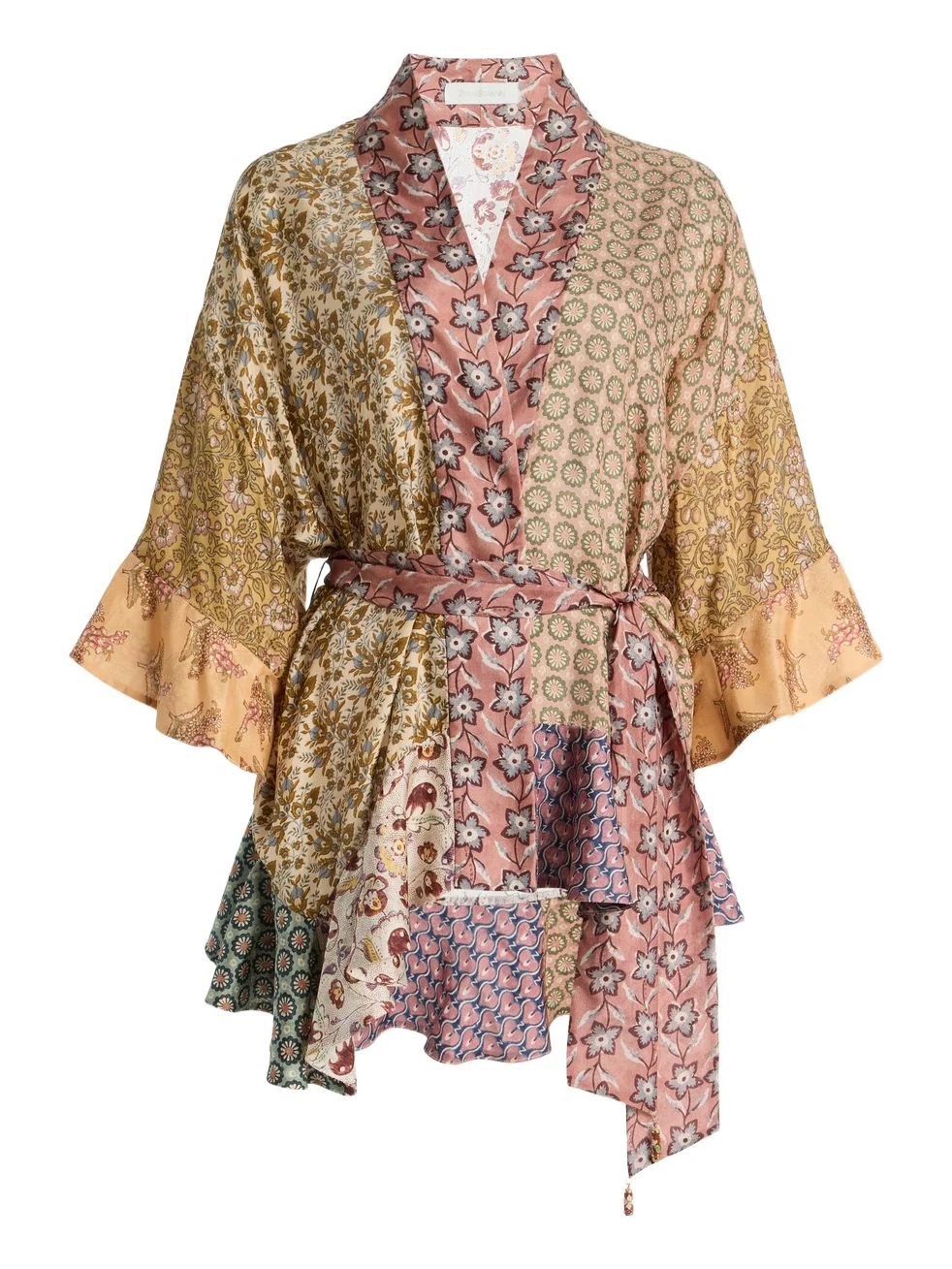 Zimmermann Fairlight Scarf Silk Wrap Top