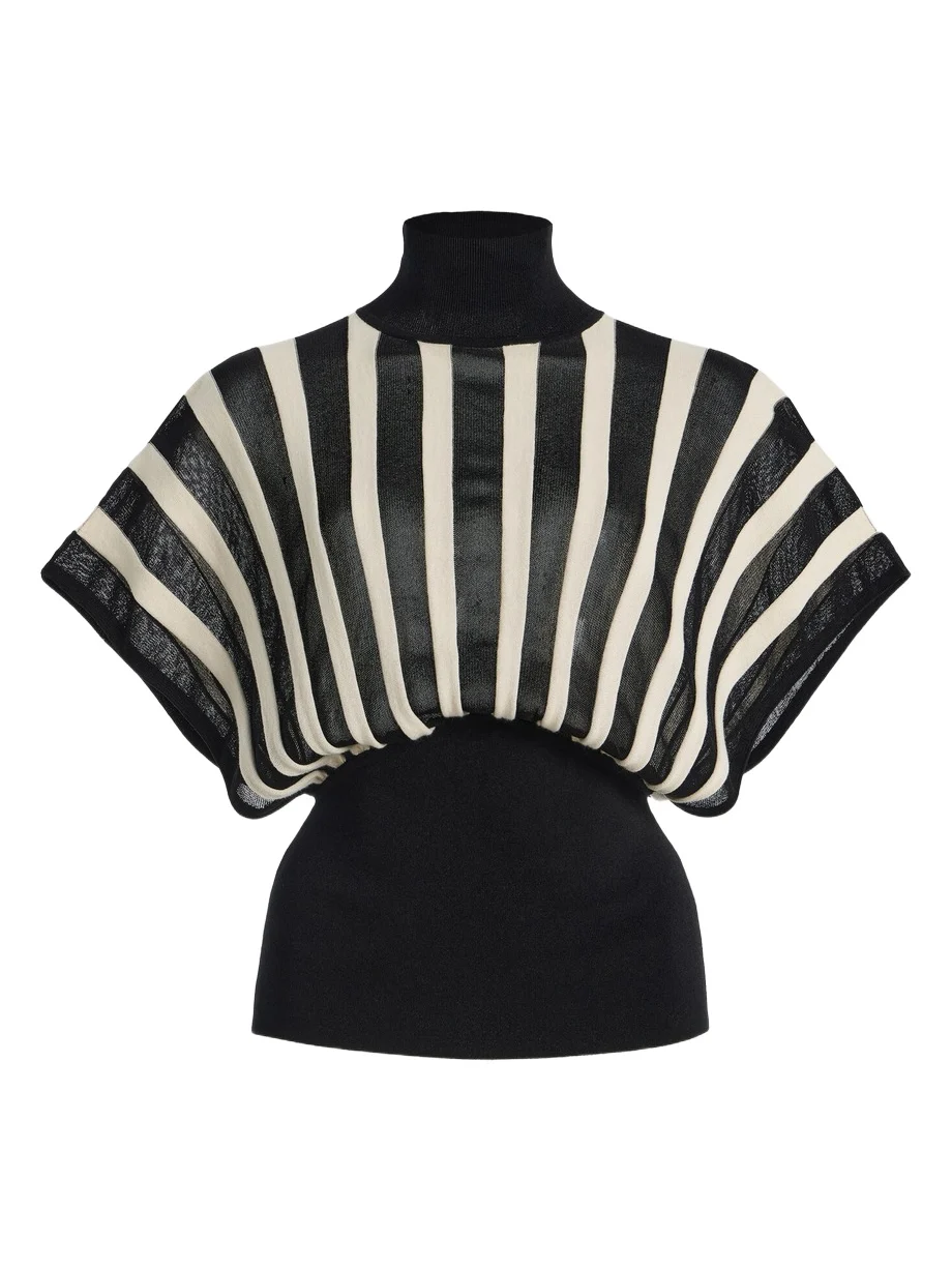 Clash Billow Knit Top