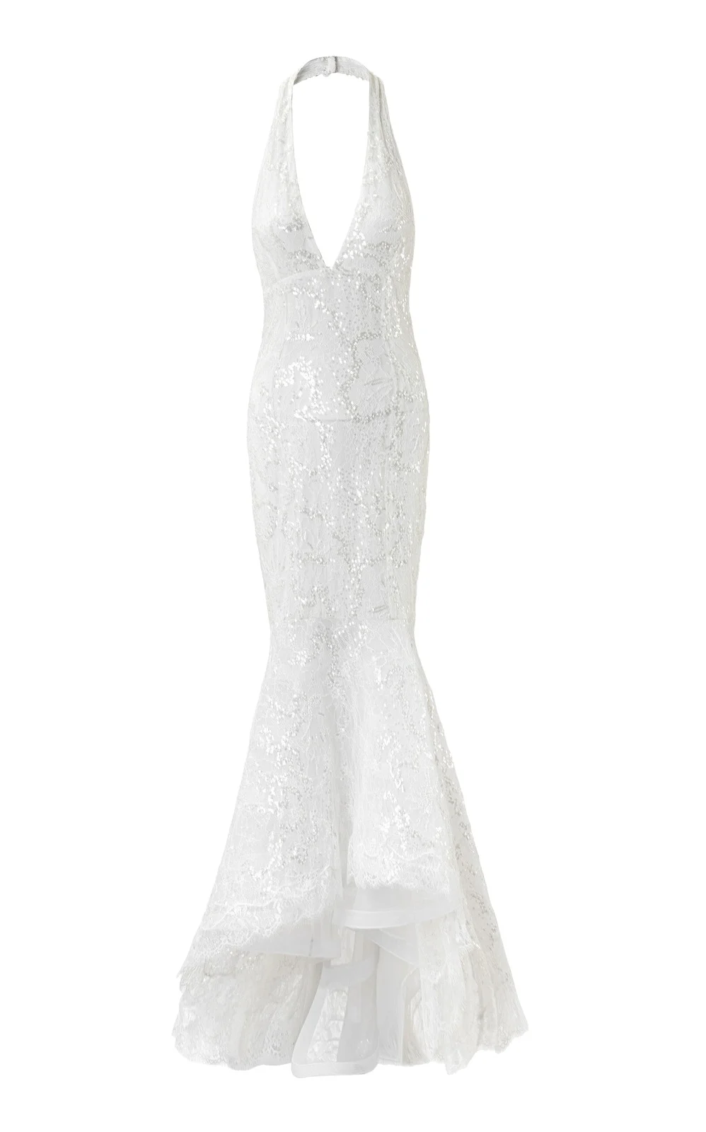 LA FUORI Moonveil Fishtail Midi Dress