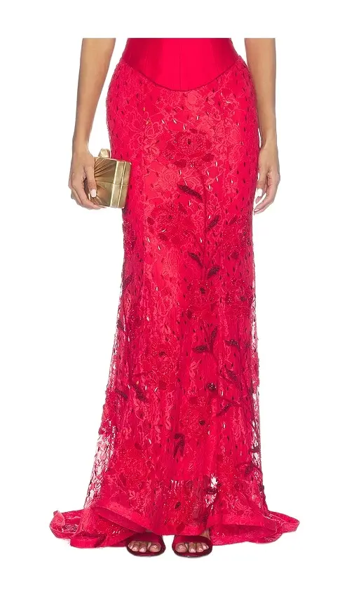 Red Siren Rose Skirt Red Siren Rose Skirt