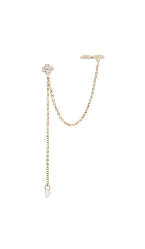 Floating Chain Stud X Ear Cuff Floating Chain Stud X Ear Cuff