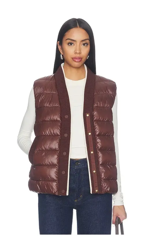 Varley Colwyn Short Boxy Gilet Puffer