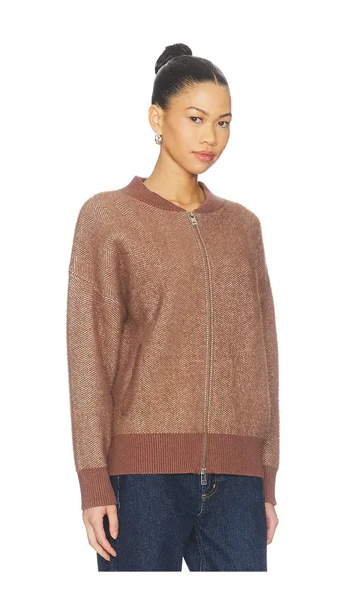 Varley Zenia Zip Through Knit Jacket | Thumbnail 2