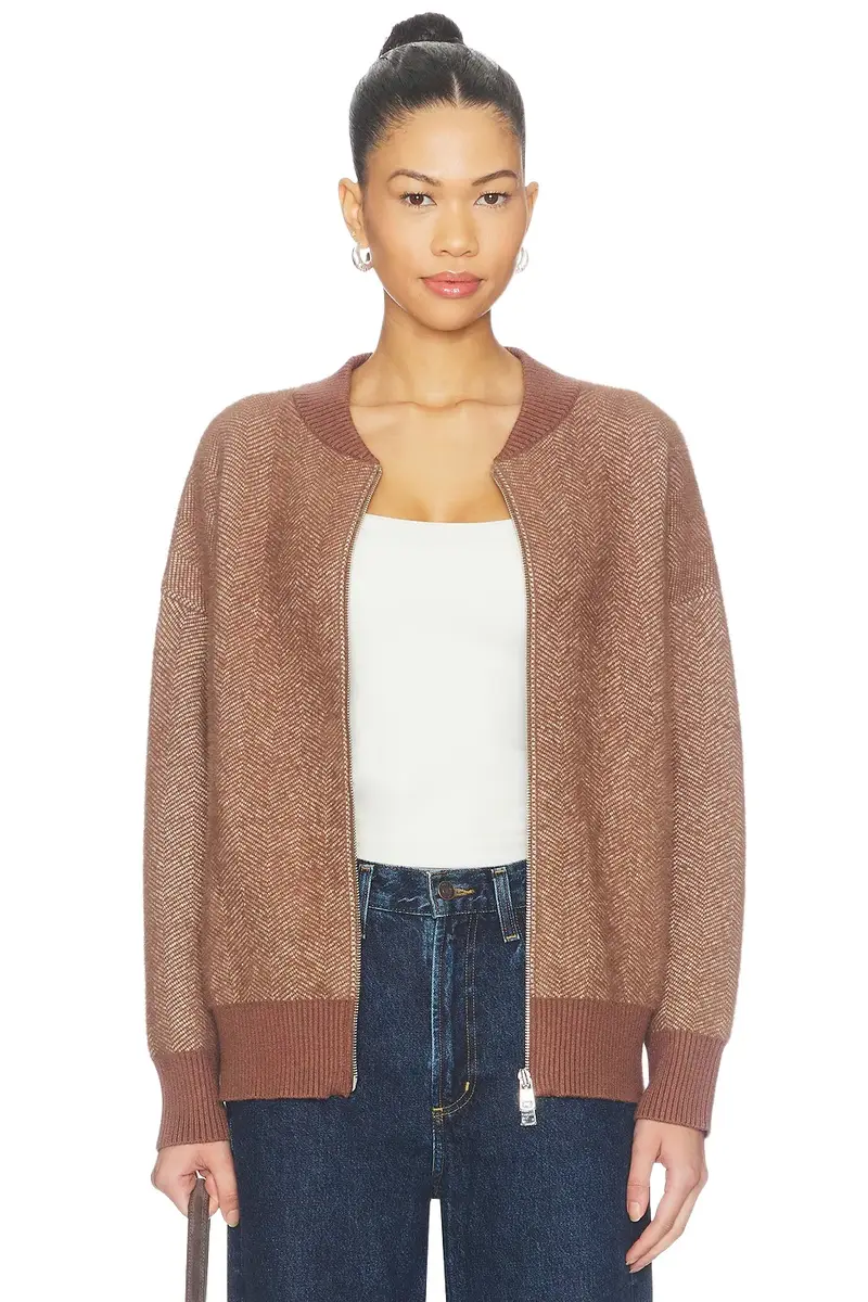 Zenia Zip Through Knit Jacket Zenia Zip Through Knit Jacket