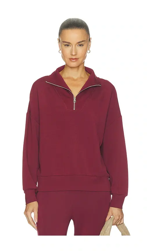 Varley Hawley Half Zip Sweat | Thumbnail 2 Varley Hawley Half Zip Sweat | Thumbnail 2
