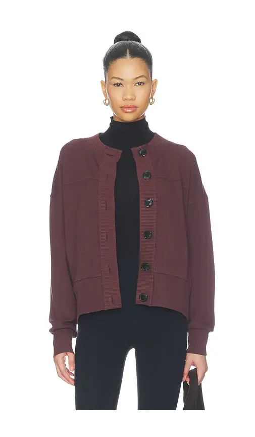 Varley Olwen Button Front Sweater | Thumbnail 2 Varley Olwen Button Front Sweater | Thumbnail 2