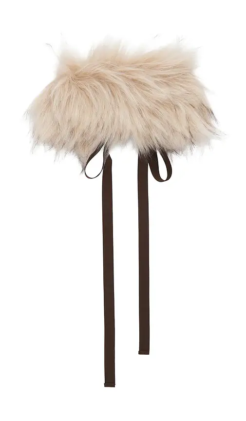 Aknvas Runway Long Haired Faux Fur Choker | Thumbnail 2 Aknvas Runway Long Haired Faux Fur Choker | Thumbnail 2
