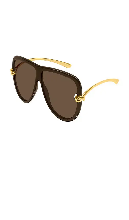 Bottega Veneta Navigator Sunglasses | Thumbnail 2 Bottega Veneta Navigator Sunglasses | Thumbnail 2