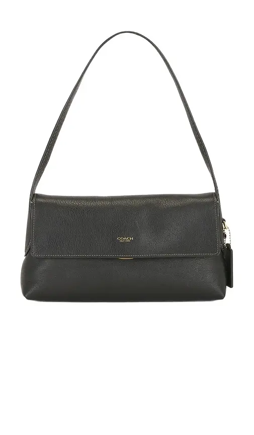 Coach Natural Grain Leather Chelsea Shoulder Bag 26