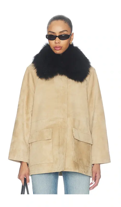 Susanna Chow Raegan Suede Feild Jacket | Thumbnail 2 Susanna Chow Raegan Suede Feild Jacket | Thumbnail 2