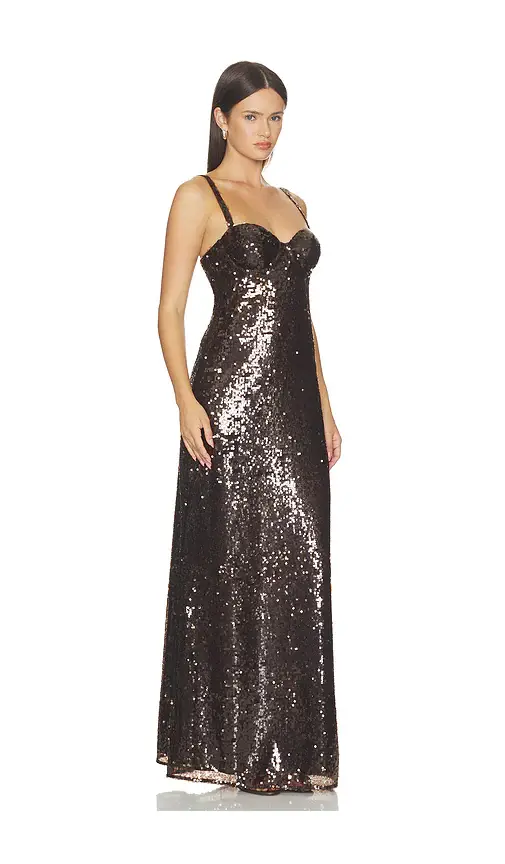 L'Agence Sayla Maxi Dress | Thumbnail 2