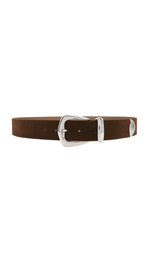 B-Low The Belt Ryan Croco Suede Belt