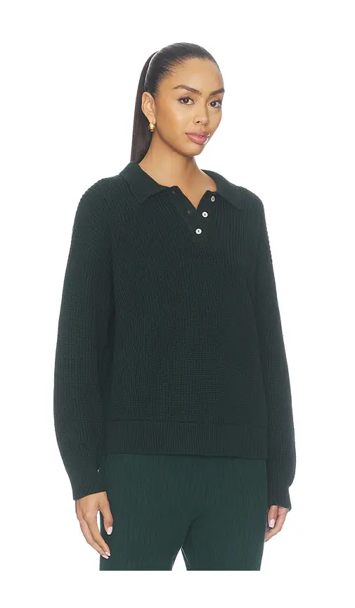 DONNI. The Heavy Cotton Knit Polo | Thumbnail 2 DONNI. The Heavy Cotton Knit Polo | Thumbnail 2