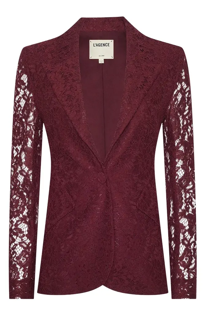 Chamberlain Blazer - Deep Port Chamberlain Blazer - Deep Port