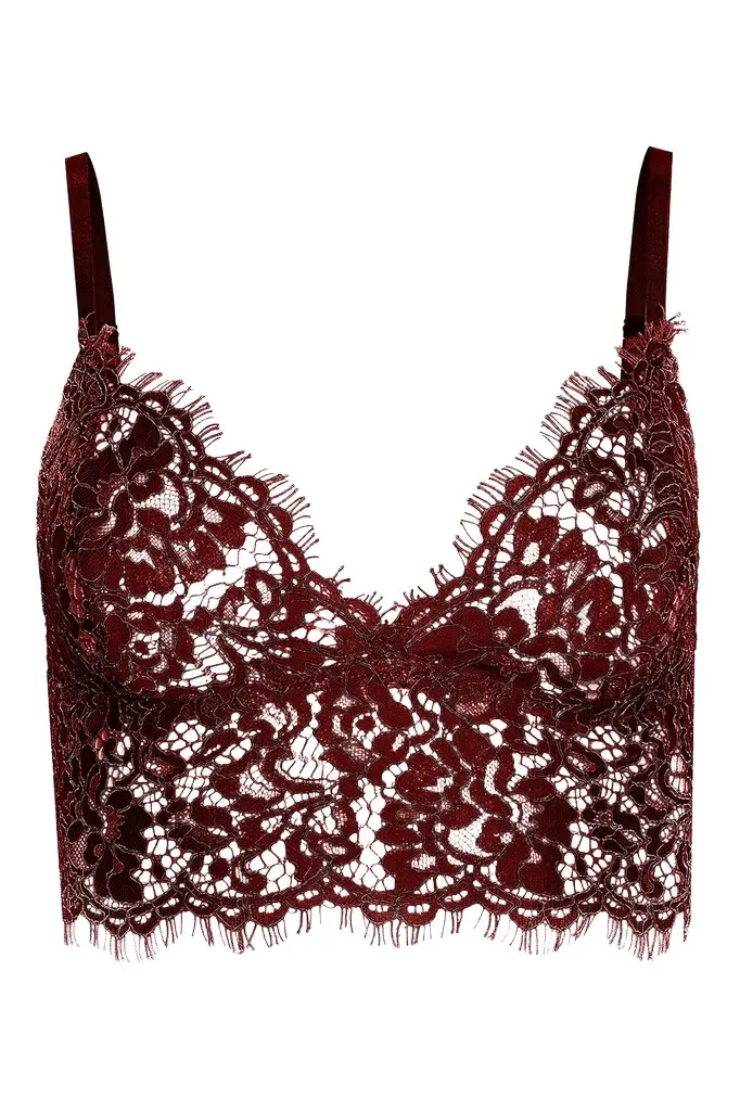 Aislin Bralette - Deep Port Aislin Bralette - Deep Port