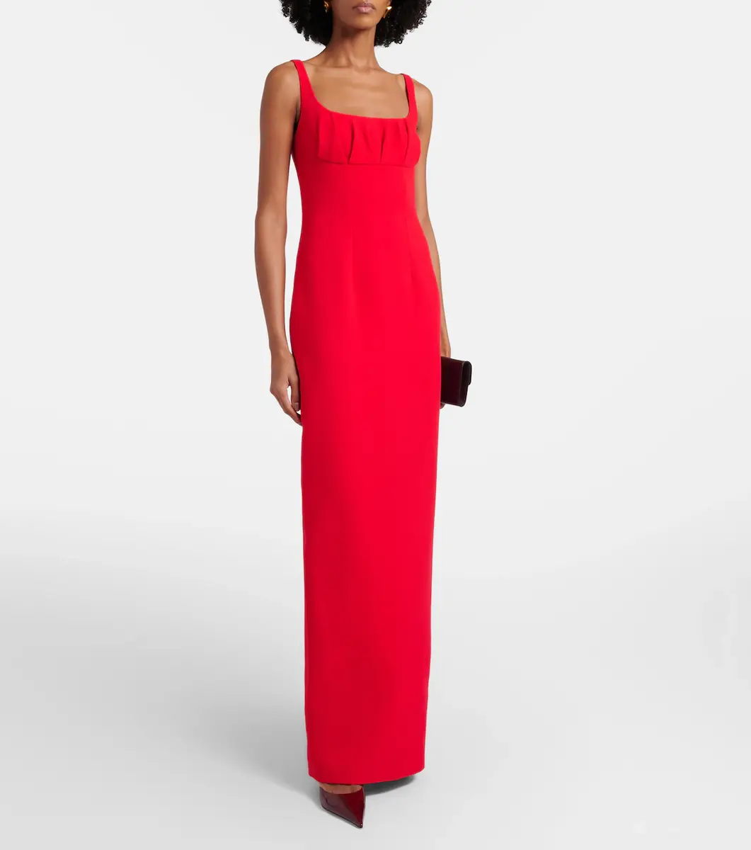 Emilia Wickstead Jianna wool crêpe maxi dress | Thumbnail 2 Emilia Wickstead Jianna wool crêpe maxi dress | Thumbnail 2