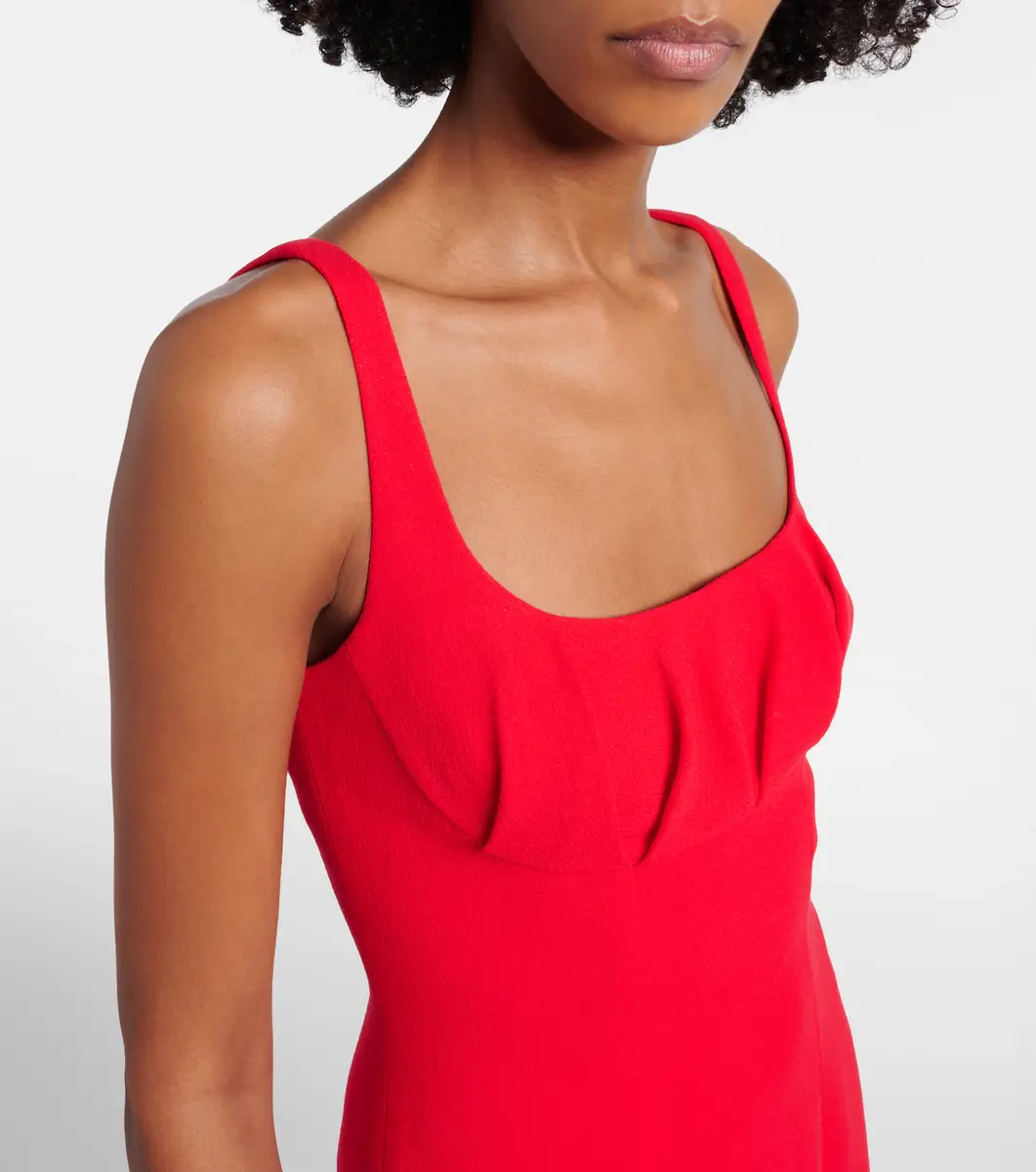 Emilia Wickstead Jianna wool crêpe maxi dress | Thumbnail 4 Emilia Wickstead Jianna wool crêpe maxi dress | Thumbnail 4