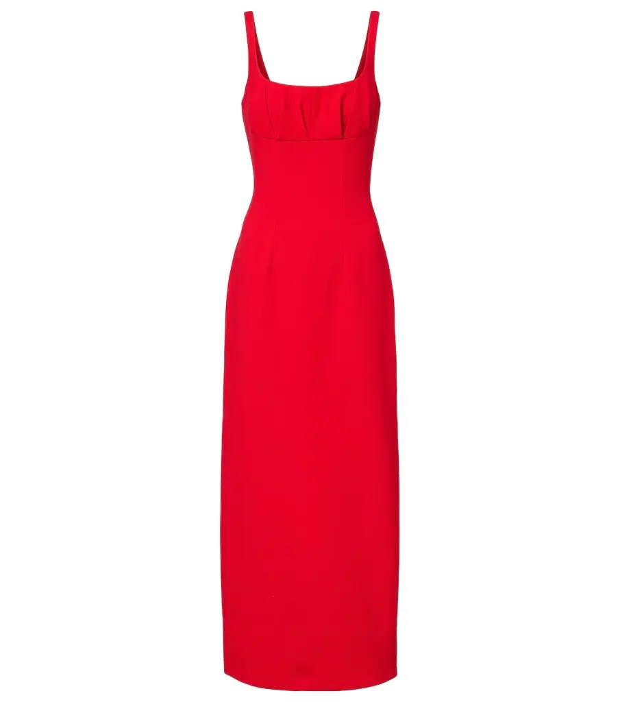 Emilia Wickstead Jianna wool crêpe maxi dress
