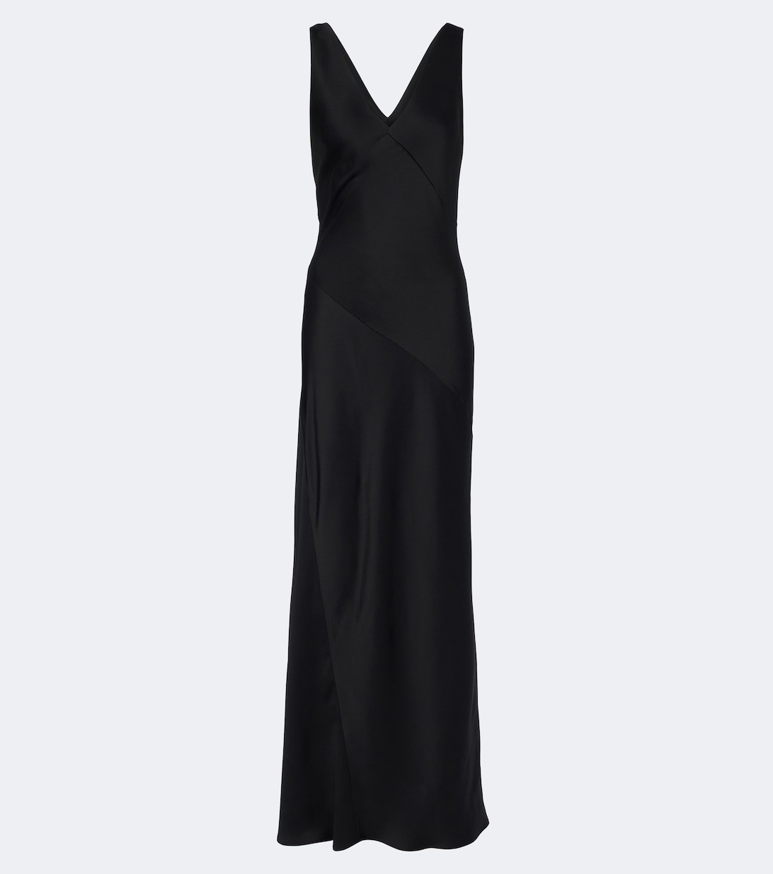 Max Mara Elegante satin maxi dress